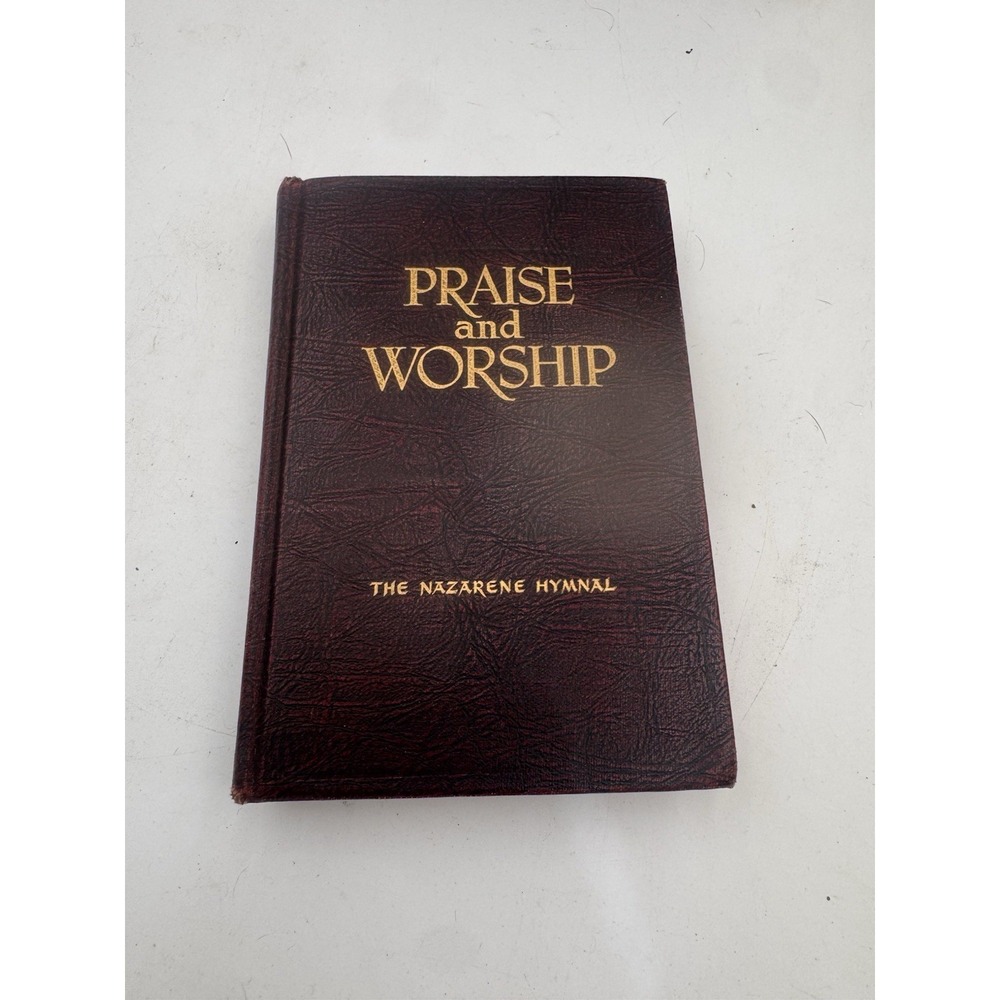 Worship in Song Hymnal 1972 Nazarene Hardcover Christian Sheet Music Vintage